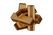 Puslespil - Eureka 3D Bamboo Brain Puzzle Firewood 3D Puslespil - 52473130