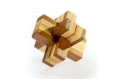 Puslespil - Eureka 3D Bamboo Brain Puzzle Knotty 3D Puslespil - 52473121