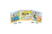 Puslespil - Goki Magnetic Jigsaw Puzzle Book Farm 40 pcs. - 57384