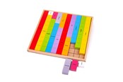 Brætspil - Bigjigs Wooden Maths Game Connecting Numbers - 34017
