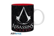 Merchandise - ABYstyle - ASSASSIN'S CREED Mug Crest black & red - Krus - ABYMUGA204