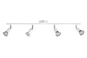 Lamper - Philips Limbali 4-spotskinne, hvid - 929003253010