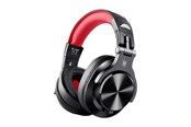 Hovedtelefoner/headset - OneOdio A71 Wired Headphones (Black and Red) - A71 Red Black