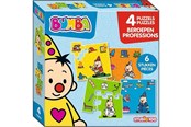 Puslespil - Studio 100 Bumba Puzzle Professions 4in1 - MEBU00003550