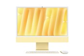 Stationær - All-In-One - Apple iMac - 24" | M4 | 16GB | 512GB | Gul - Z1F0