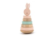 Babylegetøj - Trixie Wooden Stacking Tower - Mrs. Rabbit - 36-801