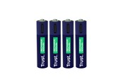 Batteri - Trust 4 x AAA USB-C Rechargeable - 25671