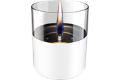 Boligindretning - Tenderflame Lilly 10 White Glass - TF-200004
