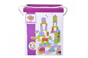 Babylegetøj - Eichhorn Wooden Blocks Colored 75pcs. - 100088011