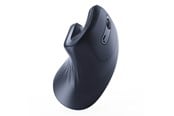 Mus - Gembird Ergonomic 6-button wireless optical mouse - Ergonomisk mus - Optisk - 6 knapper - Sort - MUSW-ERGO-03