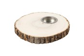 Konstruktionslegetøj - Creativ Company Wooden Disc Tea Light Holder 14-16cm - 56563