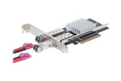 Netværksadapter (netkort, printserver mv.) - DIGITUS DN-10162 - network adapter - PCIe 3.0 x8 - 10 Gigabit SFP+ x 2 - DN-10162
