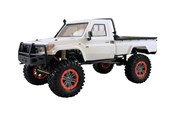 Fjernstyret - Amewi AMX Rock RCX10P Scale Crawler Pick-Up 1:10 RTR White - 22434
