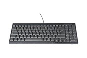Tastatur - DIGITUS DS-72000FR - keyboard - French - black Input Device - Tastatur - Fransk - Sort - DS-72000FR