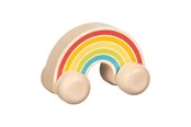 Babylegetøj - Goki Wooden Vehicle Rainbow - 55845