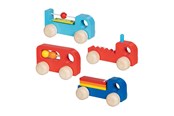 Babylegetøj - Goki Wooden Vehicle with Sound - 55851