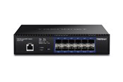 Switch - TRENDnet TL2-F7120 - switch - 12 ports - Managed - rack-mountable - TAA Compliant - TL2-F7120