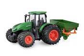 Fjernstyret - Amewi RC Tractor with Fertaliser Spreader 1:24 RTR Green - 22639