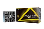 Strømforsyning - Seasonic FOCUS GX-1000 Strømforsyning - 1000 Watt - 135 mm - ATX 3.1 - 80 Plus Gold certified - FOCUS-GX-1000-V4