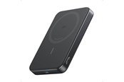 Powerbank - Anker MagGo Power Bank (10K Slim) - Black Powerbank - Sort - 10000 mAh - A1664H11
