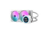 CPU Køler - Darkflash Computer Radiator DN-D240 WHITE - CPU Vandkøling - DN-D240 WHITE