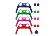 Spil tilbehør - iMP TECH Controller Styling Kits - Faceplate and Thumb Grips x 4(White box) - Sony PlayStation 5 - PS5CONPLABUN