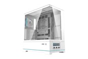 Kabinet - Darkflash DY451 PRO computer case with fan (white) - Kabinet - Miditower - Hvid - DY451 PRO White