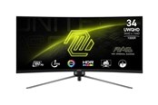 Skærm - 34" MSI MAG 345CQR - 3440x1440 - 180Hz - VA - MAG 345CQR