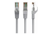 Netværkskabel - Gembird Cablexpert patch cable - 50 cm - grey - Grå - 0.5m - PP6U-CU-0.5M