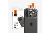 Mobil - Andet Tilbehør - Spigen Glass tR EZ Fit Optik Pro 2 Pack - desert titanium - iPhone 17/16 Pro / 17/16 Pro Max - AGL08862