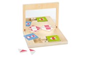 Brætspil - Small Foot Wooden Symmetry Game with Mirror Educational - 12463