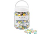 Kreativt Legetøj - Creativ Company Plastic beads - 900 pcs - 61838