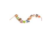 Babylegetøj - Classic World Wooden Beads Woodland Animals - 3634