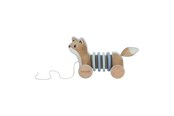 Babylegetøj - Little Dutch Pull-along wood Fox - Forest Friends - LD7257