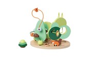Babylegetøj - Classic World Wooden Motor Skills Spiral Forest 5 pcs - 20199