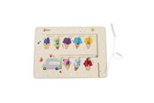 Babylegetøj - Classic World Wooden Color Match Game Ice Cream Magnetic - 20237