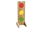 Babylegetøj - Classic World Wooden Traffic Light - 70280