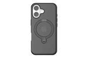 Mobil - Covers & Cases - Torras Ostand Spin Case for iPhone 16 Plus (Black) - X00FX1981