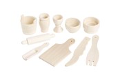Kreativt Legetøj - Creativ Company Wooden Kitchen Utensils Miscellaneous 10 pcs. - 564701