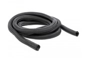 Netværkstilbehør - DeLOCK Braided Sleeve self-closing 2m x 19mm black - 18855