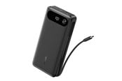 Powerbank - Anker Power Bank (20K 87W Built-In USB-C Cable) - Black - 20000 mAh - A1383011