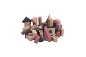 Babylegetøj - Babytrold Foam building blocks - Dusty Rose - 52 pieces - 18-49DR