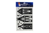 Kreativt Legetøj - Wins Holland - Silhouette Window Stickers Sinterklaas - ST809