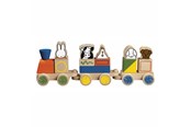 Babylegetøj - Bambolino Toys Miffy Block Train Wood - 17065