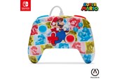 Spil tilbehør - PowerA Enhanced kablet controller til Nintendo Switch - Mario Hero Reel - Wired Controller - Nintendo Switch - NSGP0282-01