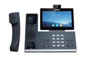 Stationær telefon - Yealink SIP-T58W Pro with camera - VoIP phone - with Bluetooth interface with caller ID - 10-party call capability - with  CAM50 camera - 1201606