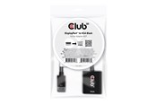 Skærmkabel - Club 3D - video adapter - DisplayPort to HD-15 (VGA) - 22.86 m - CAC-2013
