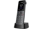 Stationær telefon - Yealink W74H - cordless extension handset - with Bluetooth interface with caller ID - 3-way call capability - 1302008