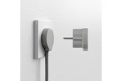 Afbrydermateriel - NORM F Stikprop, Mat Grå (Schuko standard) - 43023