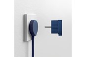 Afbrydermateriel - NORM F Stikprop, Mat Blå (Schuko standard) - 43027